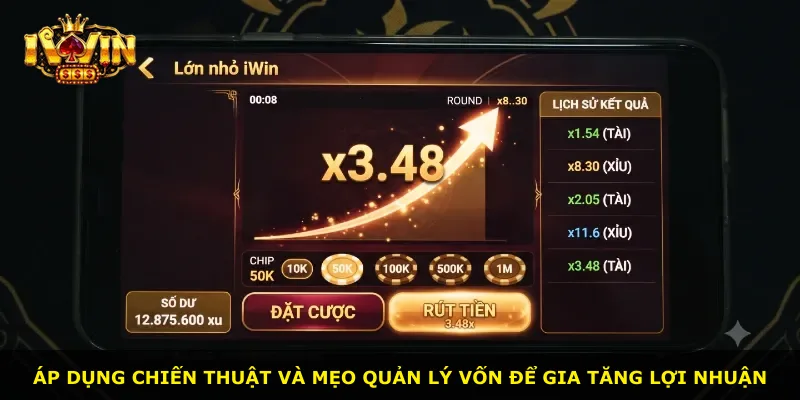 Áp dụng chiến thuật và mẹo quản lý vốn để gia tăng lợi nhuận