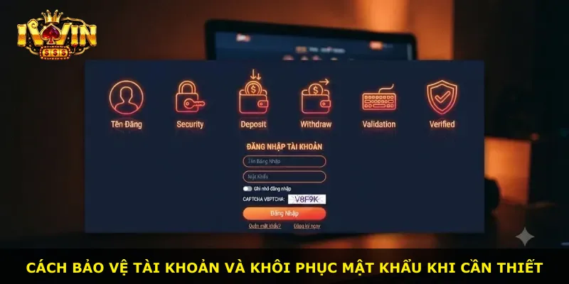 Cách bảo vệ tài khoản và khôi phục mật khẩu khi cần thiết
