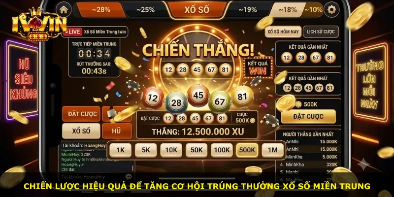 Chiến lược hiệu quả để tăng cơ hội trúng thưởng xổ số miền Trung