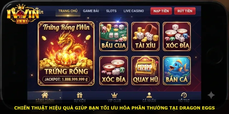 Chiến thuật hiệu quả giúp bạn tối ưu hóa phần thưởng tại Dragon Eggs