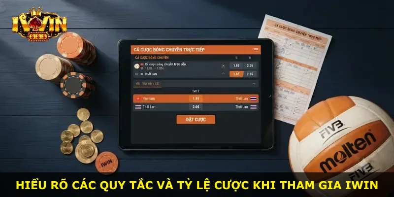 Hiểu rõ các quy tắc và tỷ lệ cược khi tham gia iWin