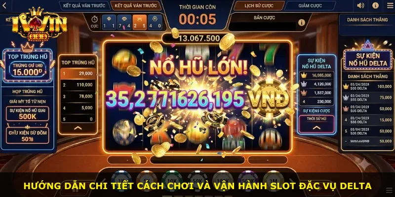Hướng dẫn chi tiết cách chơi và vận hành slot Đặc Vụ Delta