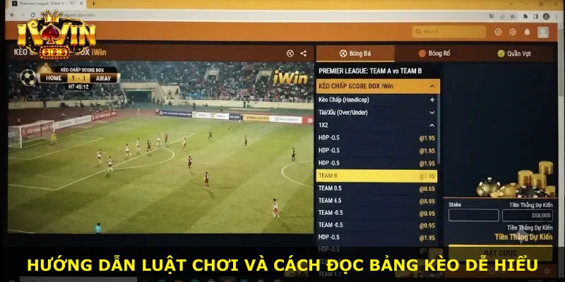 Hướng dẫn luật chơi và cách đọc bảng kèo dễ hiểu