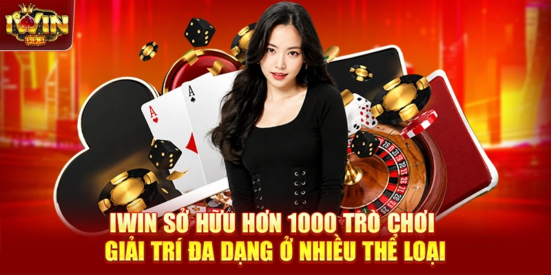 iWin sở hữu đa dạng các loại game online đổi thưởng 