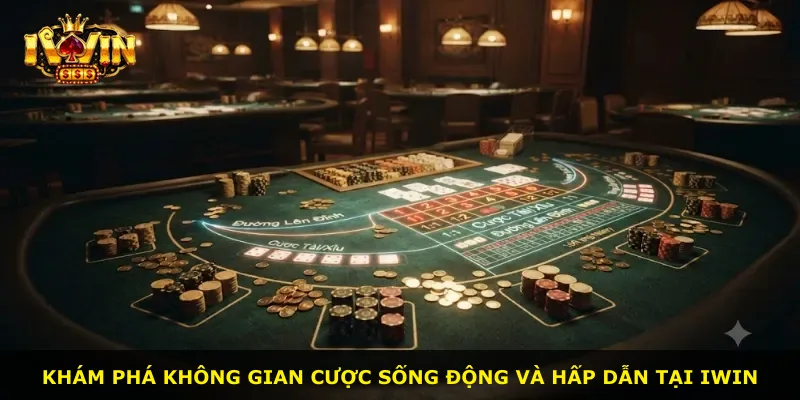 Khám phá không gian cược sống động và hấp dẫn tại iWin