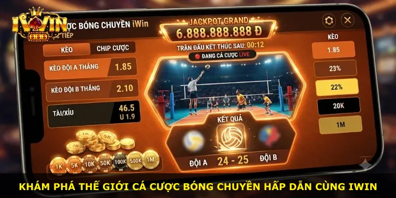 Khám phá thế giới cá cược bóng chuyền hấp dẫn cùng iWin
