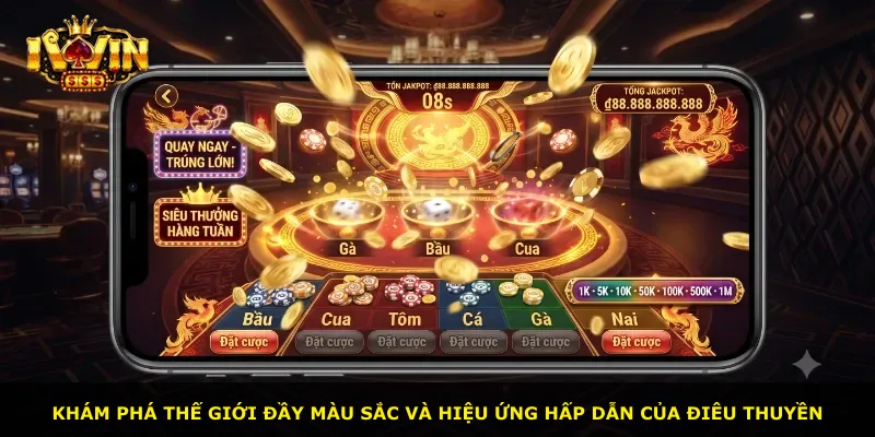 Khám phá thế giới đầy màu sắc và hiệu ứng hấp dẫn của Điêu Thuyền