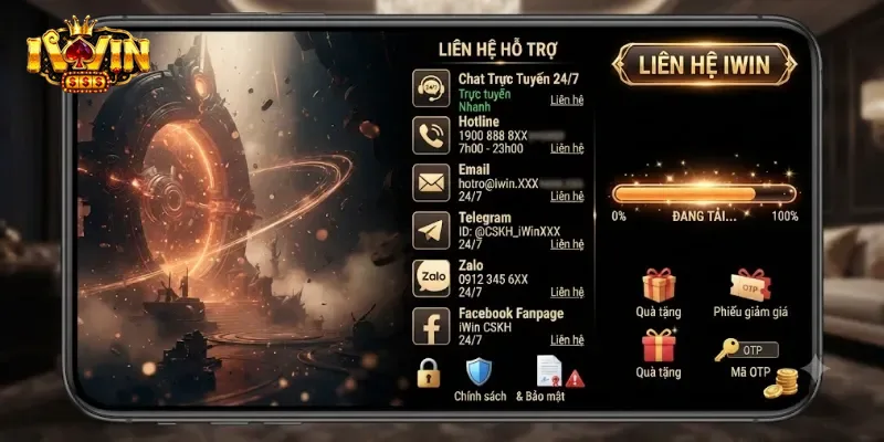 Liên Hệ IWin Nhanh Chóng, Hỗ Trợ Tận Tâm Mọi Thắc Mắc 24/7