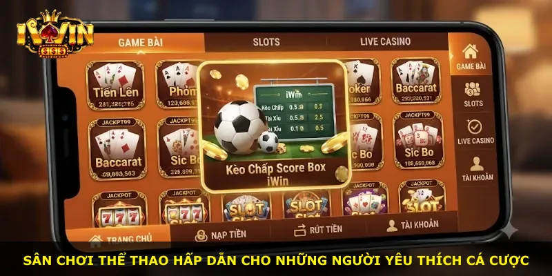 Sân chơi thể thao hấp dẫn cho những người yêu thích cá cược