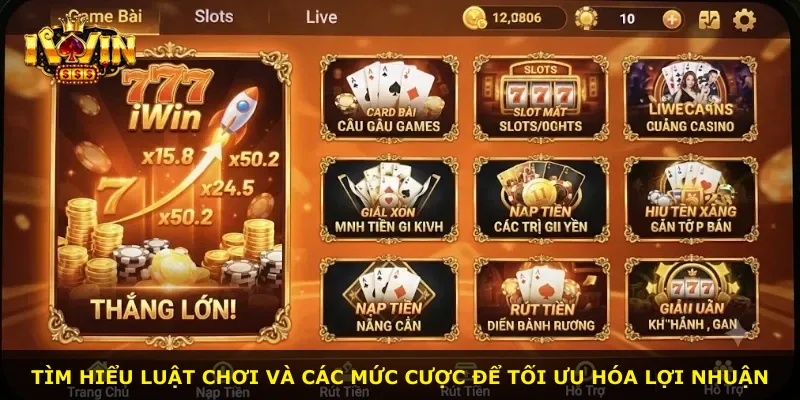 Tìm hiểu luật chơi và các mức cược để tối ưu hóa lợi nhuận