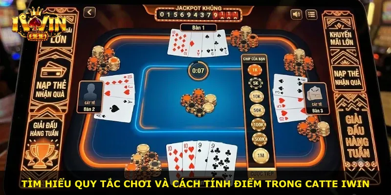 Tìm hiểu quy tắc chơi và cách tính điểm trong Catte Iwin