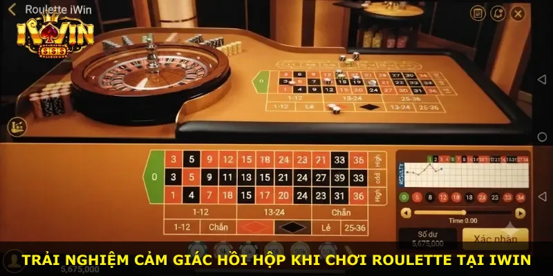 Trải nghiệm cảm giác hồi hộp khi chơi Roulette tại iWin